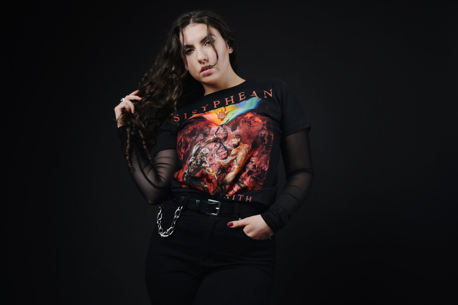 Colours of Faith Girlie T-shirt